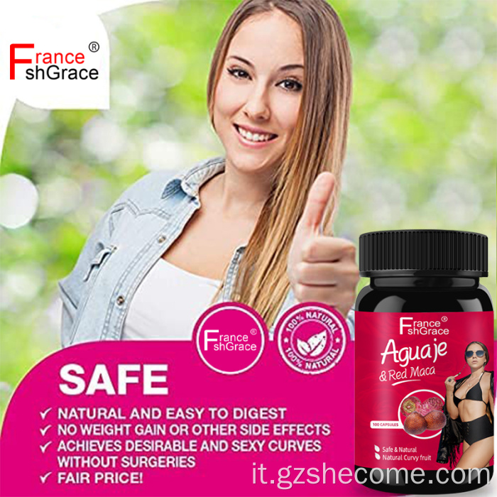 Supplemento Maca Capsule di potenziamento del seno